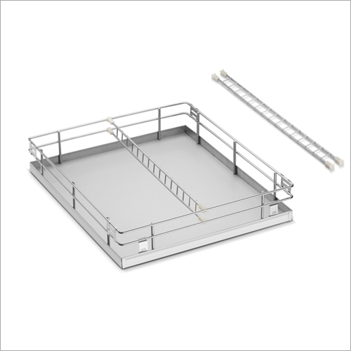 Clear Natural Partition Basket