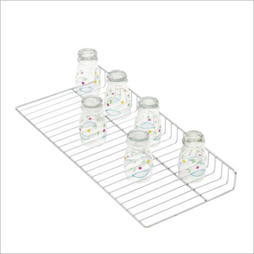Stainless Steel Glass Tray - Customized Size, 5-6 Millimeter Thickness | Clear Natural Finish, Premium Quality Design