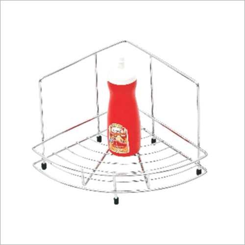Clear Natural Single Corner Basket