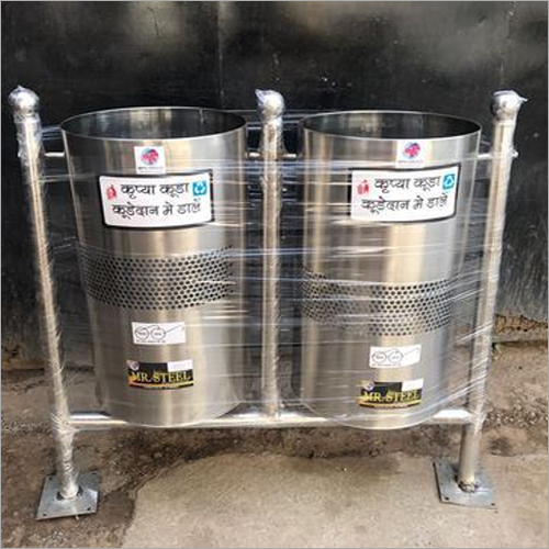 50 ltr and 80 ltr Stainless Steel Dust Bin