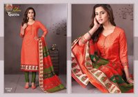 Aarvi Fashion Cotton Queen Vol 3 Cambric Cotton Printed Dress Material Catalog