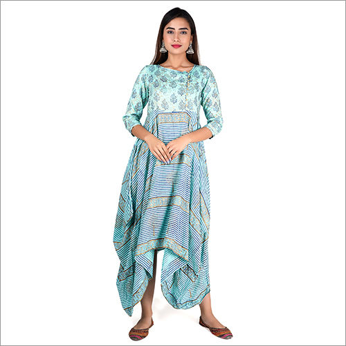 Washable Ladies Designer Round Kurti