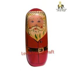 Wooden Santa Claus Doll