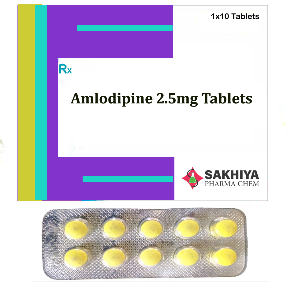Amlodipine 2.5mg Tablets
