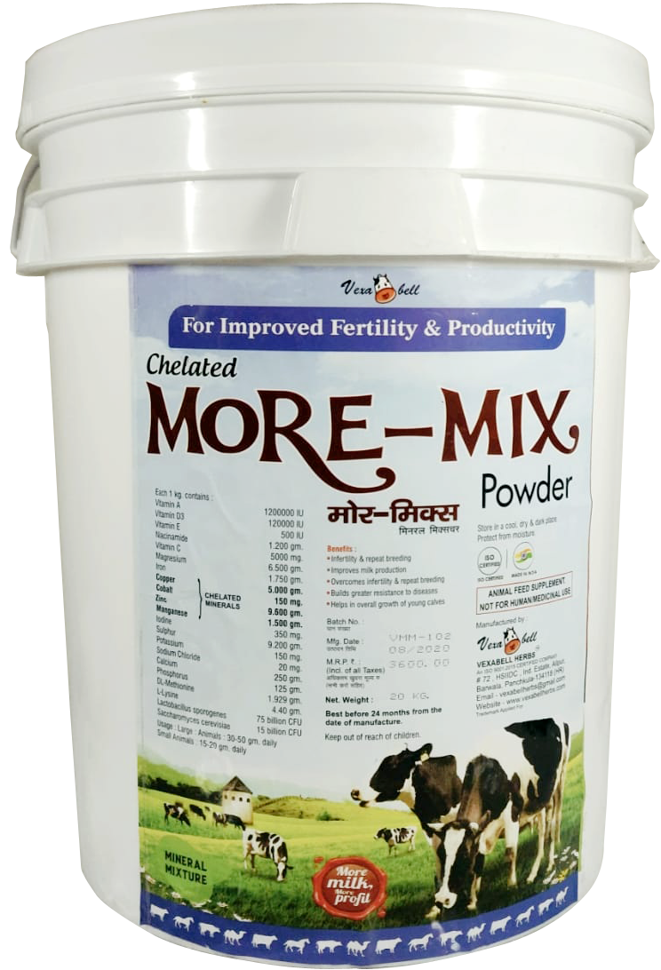 More Mix ( Chelated Mineral Mixture Powder ) 20Kg Bucket