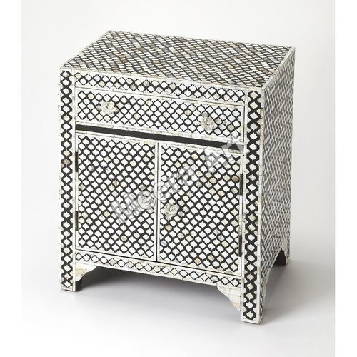 Mother of Pearl Bedside Table