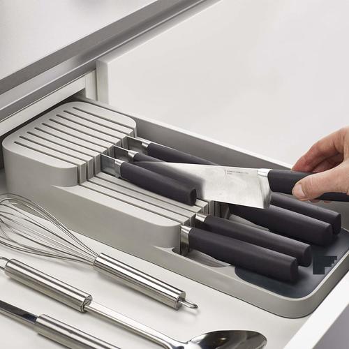 Compact 2 Tier Knife Organizer