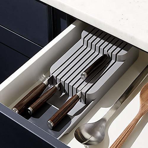 Compact 2 Tier Knife Organizer