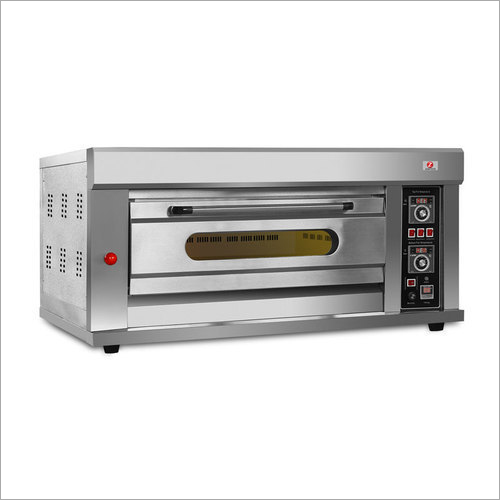 Fully Automatic Bakery 1 Deck 2 Tray Gas Baking Oven