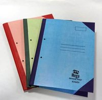 Khadi Cloth Spring File - Card Board, 12 Piece Office Stationery Set | Durable Design For Organized Document Storage