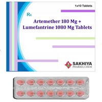 Artemether 180mg + Lumefantrine 1080mg Tablets