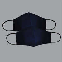 Cotton Mask - Premium Quality Cotton, Unisex Size, Elegant Black Finish | Reusable Protection Against Bacteria And Pathogens