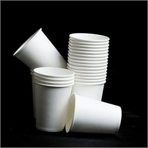 White Pla Coated Paper Cups