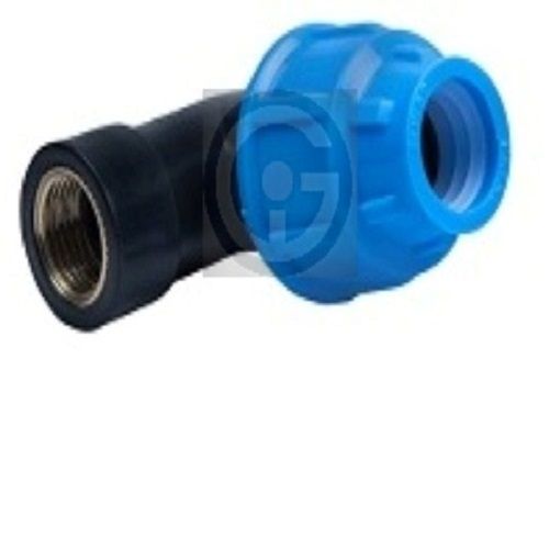 Mdpe Fta Elbow Brass Threaded - Color: Blue And Black