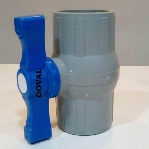 Gray Pvc Plastic Ball Valve