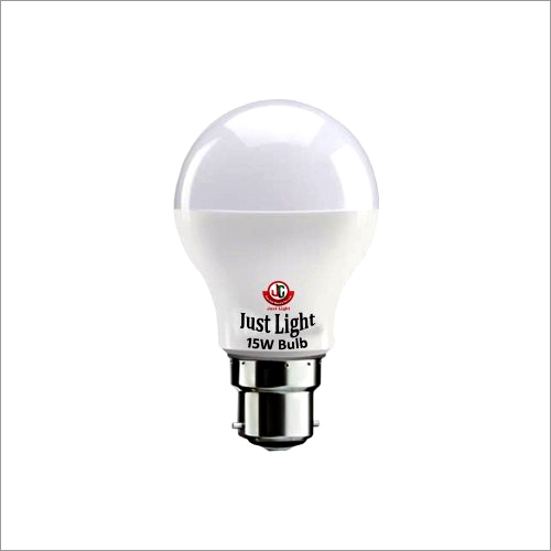 15W LED Bulb - Round Shape, Cool Daylight Lighting | Indoor Application, B22 Base Type, 220-240 Volt Input Voltage, 15 Watt Power