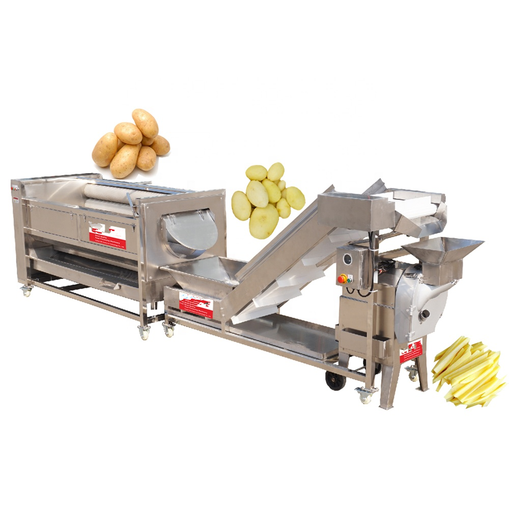 Full Automatic Vegetable And Fruit Washing Line