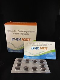 l carnitine and selenium Co-enzyme Q10,l Carnitine Omega-3 Fatty Acids Selenium Soft Gel Capsules at  Best Price in Ahmedabad