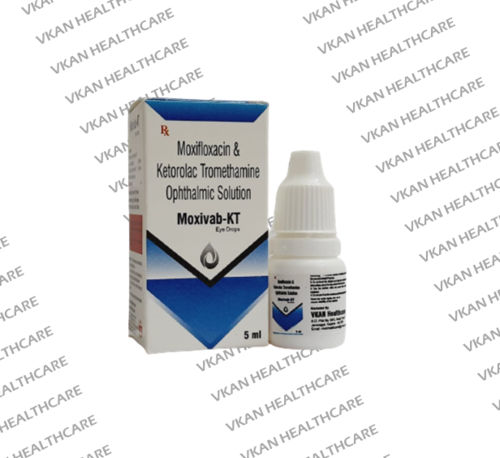 Ketorolac Tromethamin + Moxfloxacin Hydrochloride Eye Drops