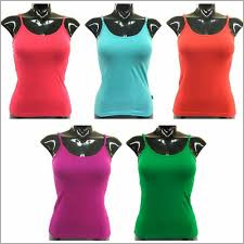 Available In Different Color Ladies Plain Vest
