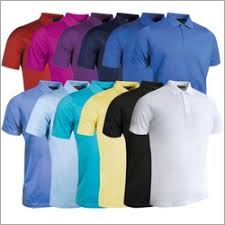 Men's Cotton Polo T-Shirt - Available in Various Colors | Short Sleeves, Plain Design