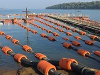 Dredge Pipeline Floats - Color: Orange