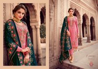 Amyra Designer Aaina Vol 4 Chinon With Embroidery Work Designer Suit Catalog