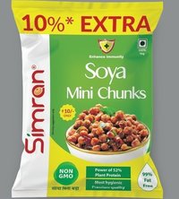 simran soya mini chunks 50g and 225g