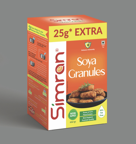 simran soya granules 225g and 1kg By SIMRAN NUTRIFOODS PRIVATE LIMITED