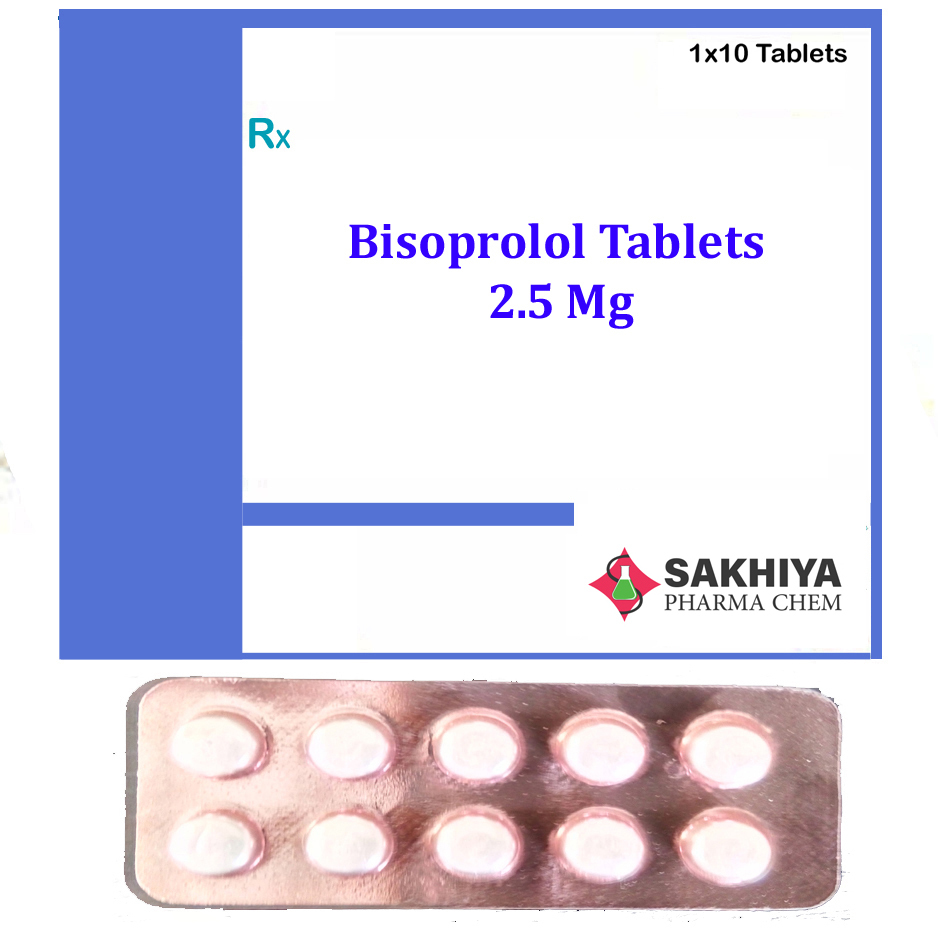 Bisoprolol 2.5mg Tablets