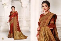 Kalista Fashions Dulhan Vichitra Banarasi Silk Designer Saree Catalog