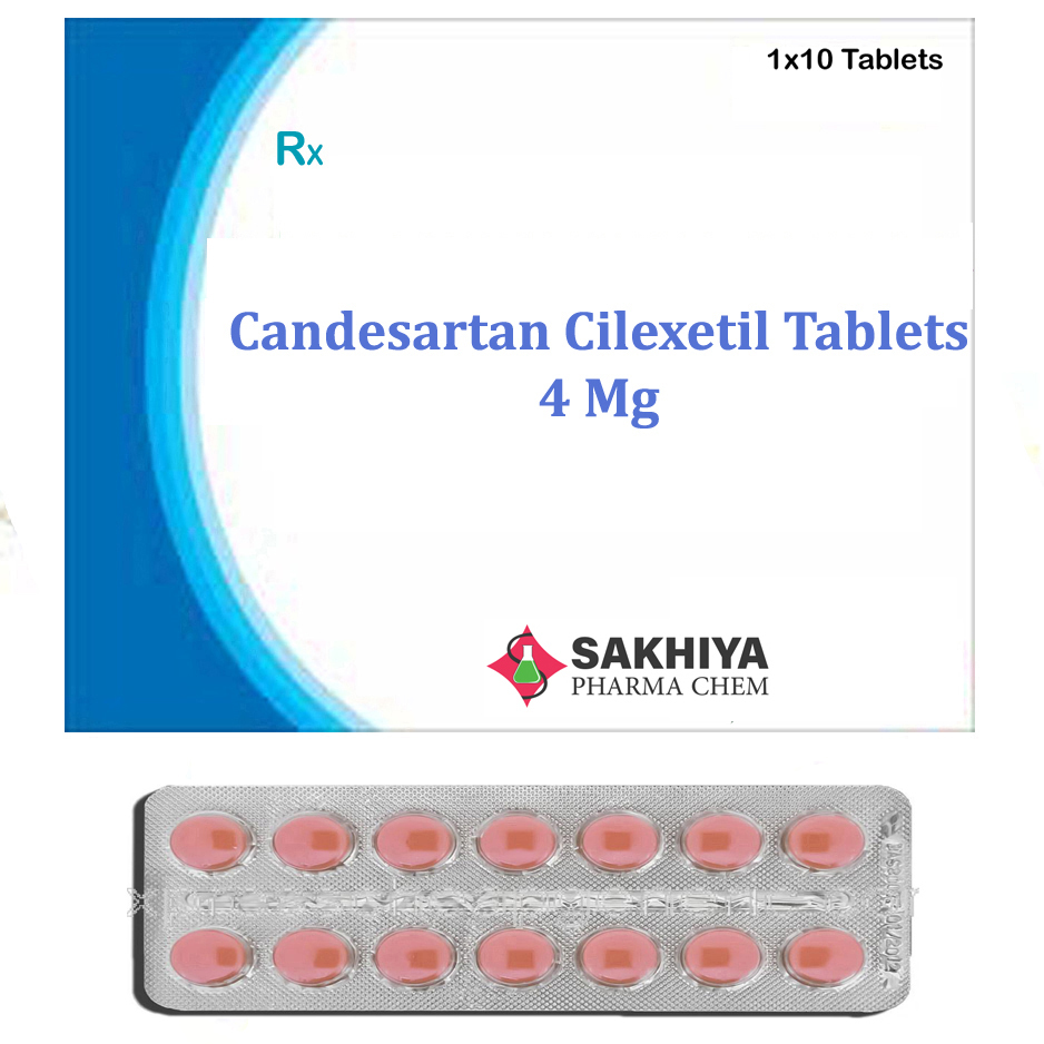 Candesartan Cilexetil 4mg Tablets