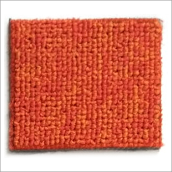 4154 Deep Orange Carpet Tile Size: As Per Requirement