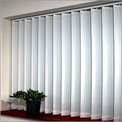 White Window Vertical Blinds