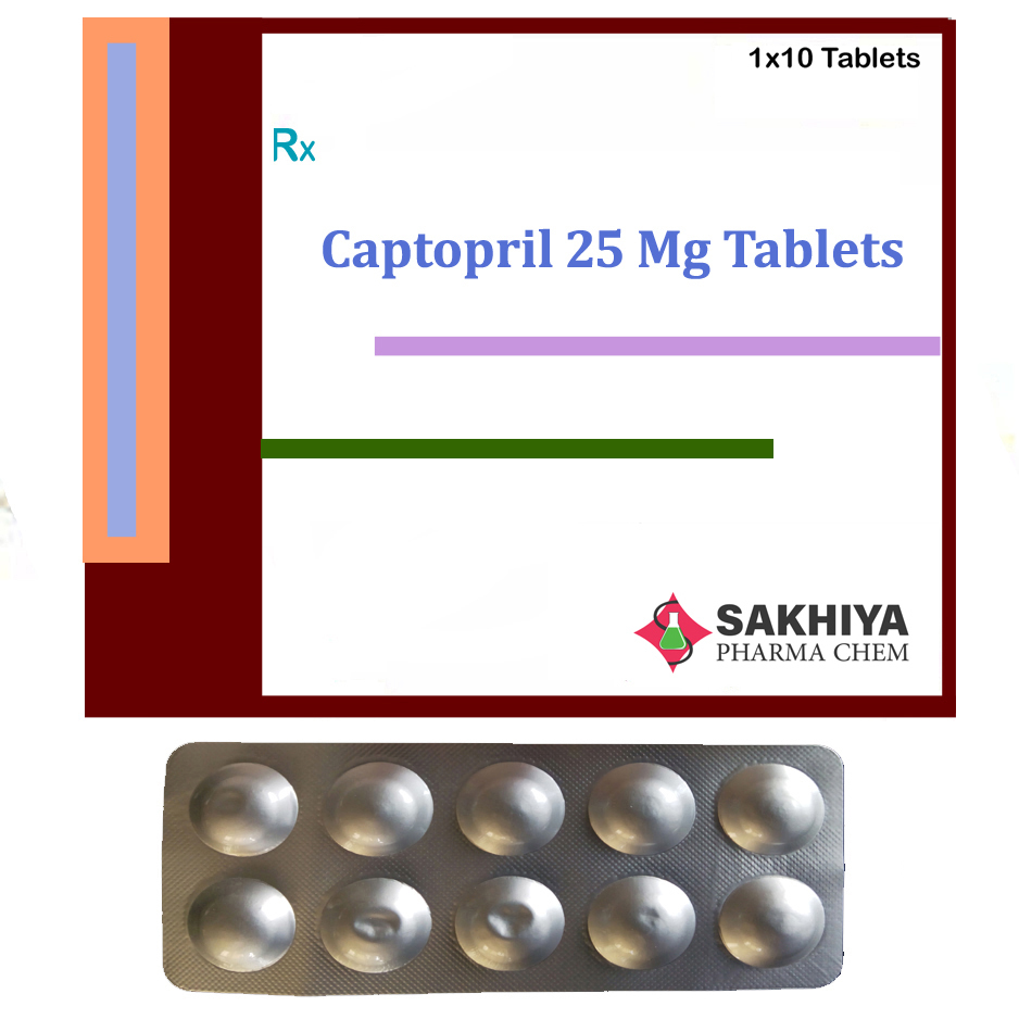 Captopril 25mg Tablets