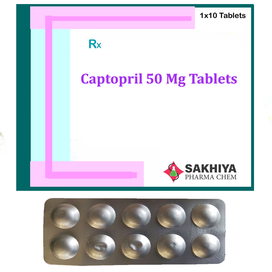 Captopril 50mg Tablets