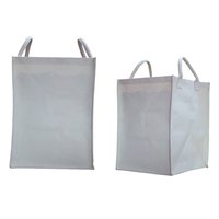 10 Oz PP Laminated Canvas Fabric Box Type Laundry Bag