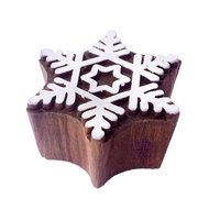 Star  Wooden Block Printing Stamps