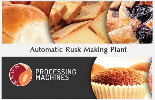Automatic Rusk Making Plant