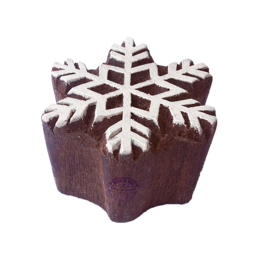 Star Wooden Block Printing Stamps