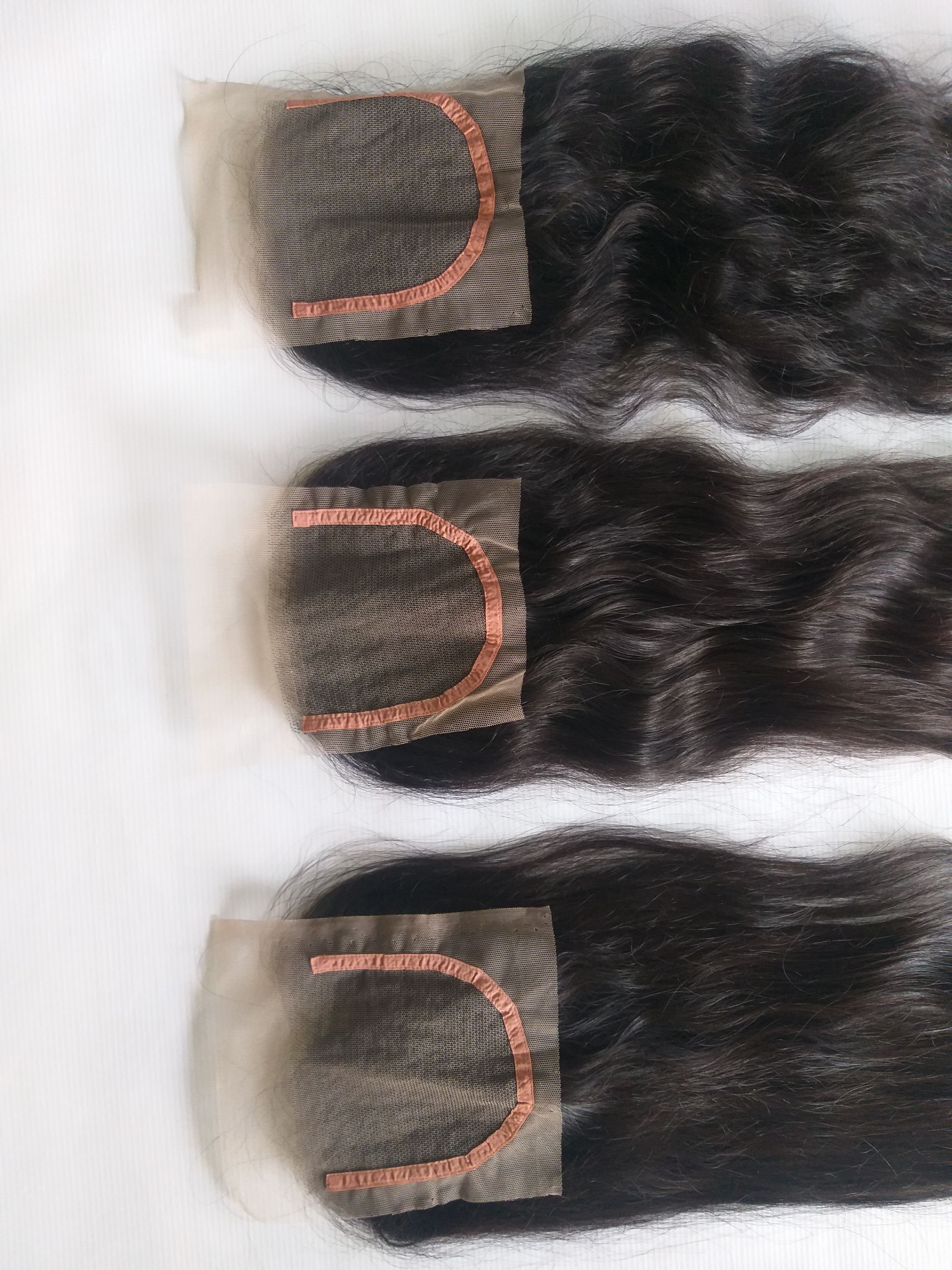 Cuticle Aligned Virgin Hair Swiss HD Lace Closures Frontals With Bundles