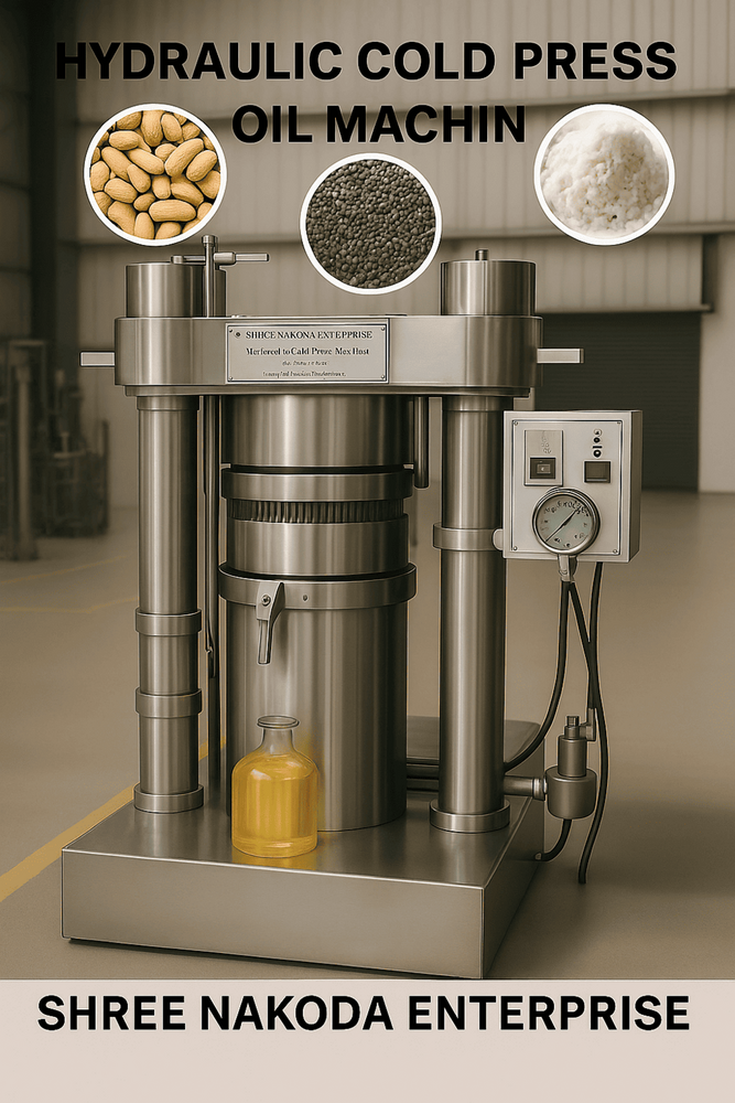 Badam Oil Hydraulic Press Machine - Automatic Grade: Automatic