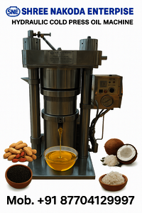 Flex Seed Oil Hydraulic Press Machine - Automatic Grade: Automatic
