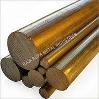 Copper Nickel Round Bar - 10 To 200mm Diameter, Rose Gold Finish | Astm B111 C71500, Mill Finish, Length 3 To 6m, Pitting Corrosion Resistance