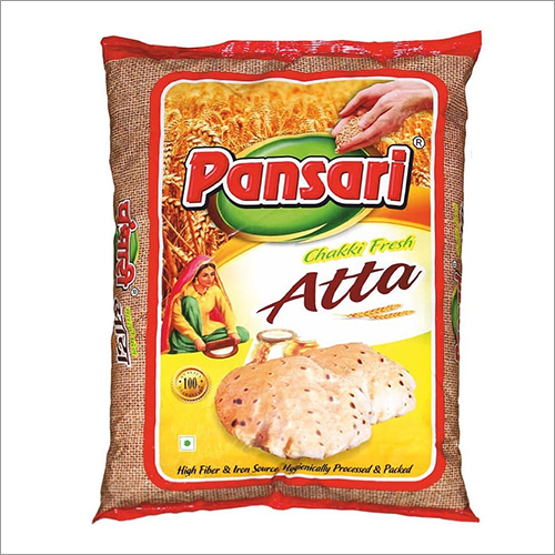 Chakki Fresh Atta - Atta Type, Food Grade, White Color, Available in 10kg, 25kg, 50kg Bags | Ideal for Food Preparation in Kitchens