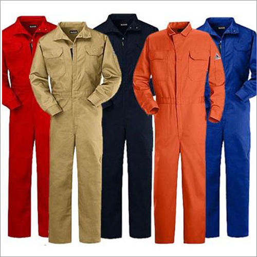 Industrial Plain Inherent Flame Retardant Safety Coverall