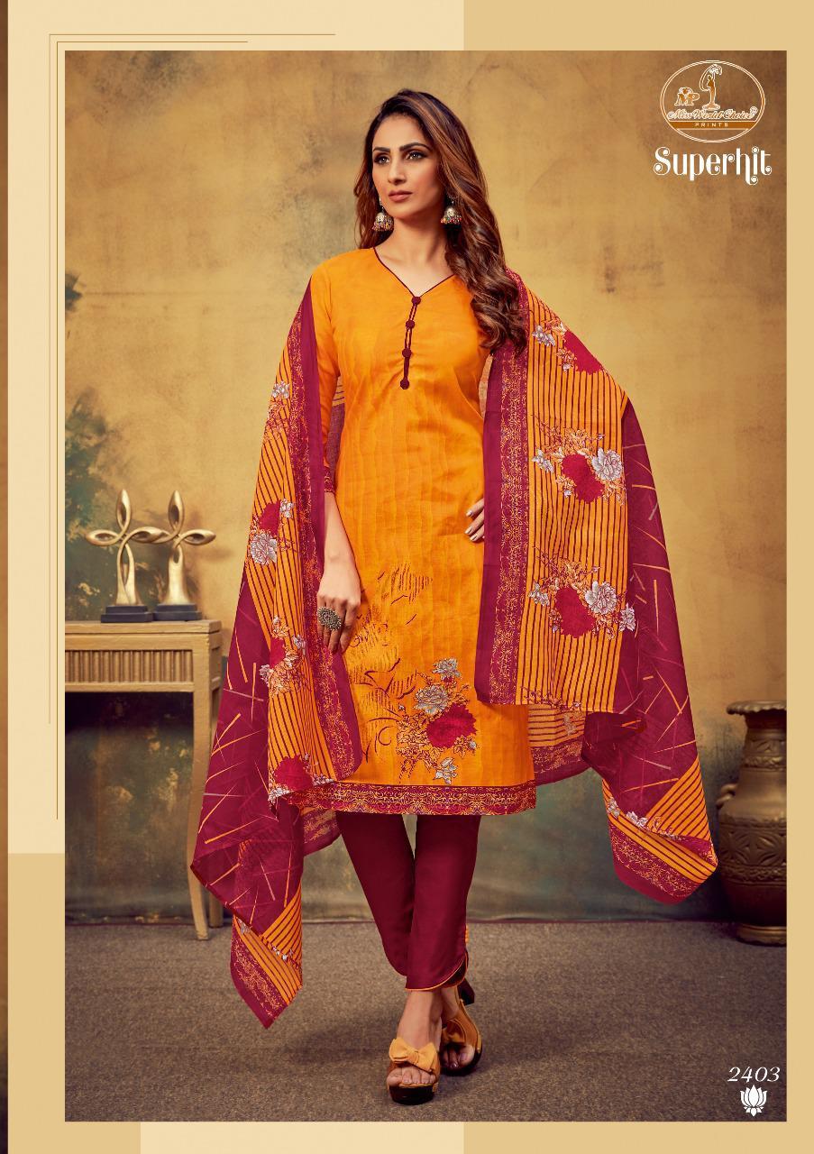 Miss World Choice Superhit Vol 24 Cotton Printed Dress Material Catalog