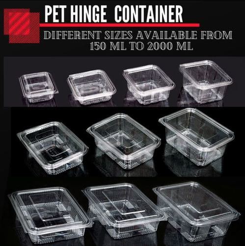 Hindge containers By ROMEO DISPOSABLE HOUSE