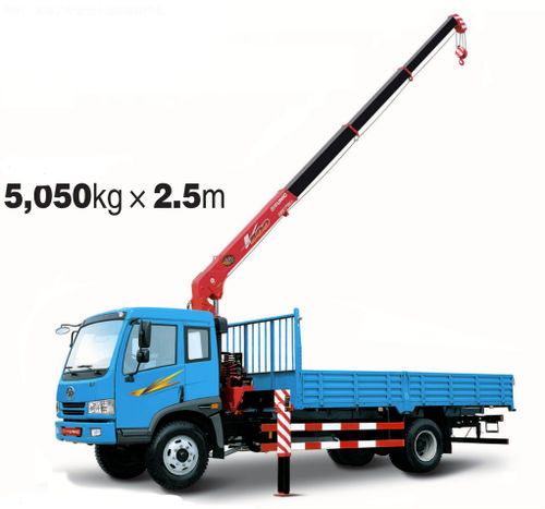 5 Ton Truck Mounted Crane Urv500Wk Application: Railway