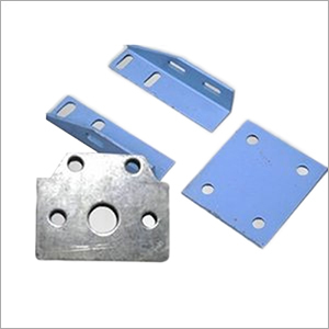 Precision Sheet Metal Component - Steel Material 1/8 Inch Thickness | Zinc Plated Finish Customizable Dimensions Â±0.005 Inch Tolerance 1.5 lbs Weight